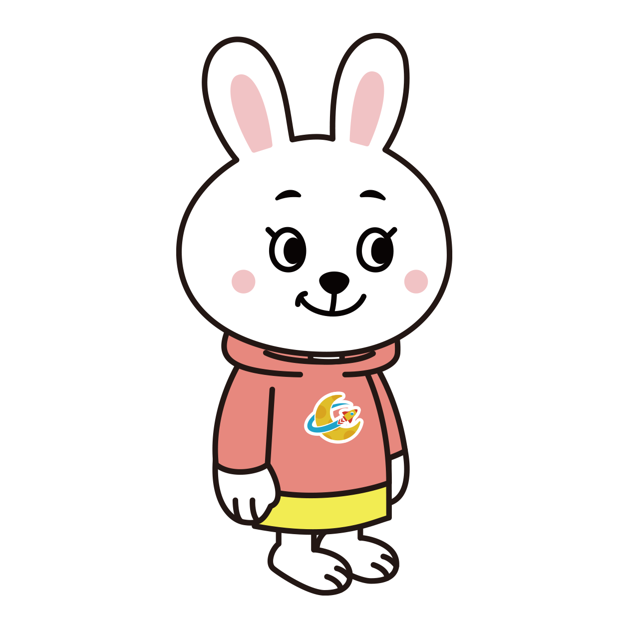 モリンガプロジェクトのうさぎキャラクター